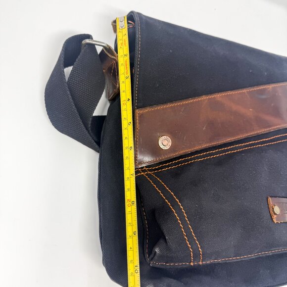 Augur Messenger Bag Canvas Shoulder Crossbody Commuter Urban Utility Minimalist - Picture 10 of 12